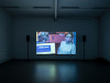 <p>Installations view, <em>Home from Home,</em> Film Still from Perry Ogden: Pavee Lackeen: The Traveller Girl, 2005, 87 Min. Photo Fred Dott.</p>