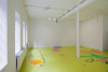 <p>Installation view, Linda Semadeni, <em>Sliding through the Corridors, </em>Halle für Kunst Lüneburg, 2022. Photo: Björn Allemann</p>
