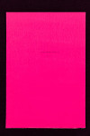 <p>Sue Tompkins, <em>Untitled</em>, 2022, Typewritten text on coloured paper, (detail) each 29.7 × 21 cm, Courtesy the artist, The Modern Institute/Toby Webster Ltd, Glasgow and Halle für Kunst Lüneburg, 2022. Photo: Fred Dott.</p>
